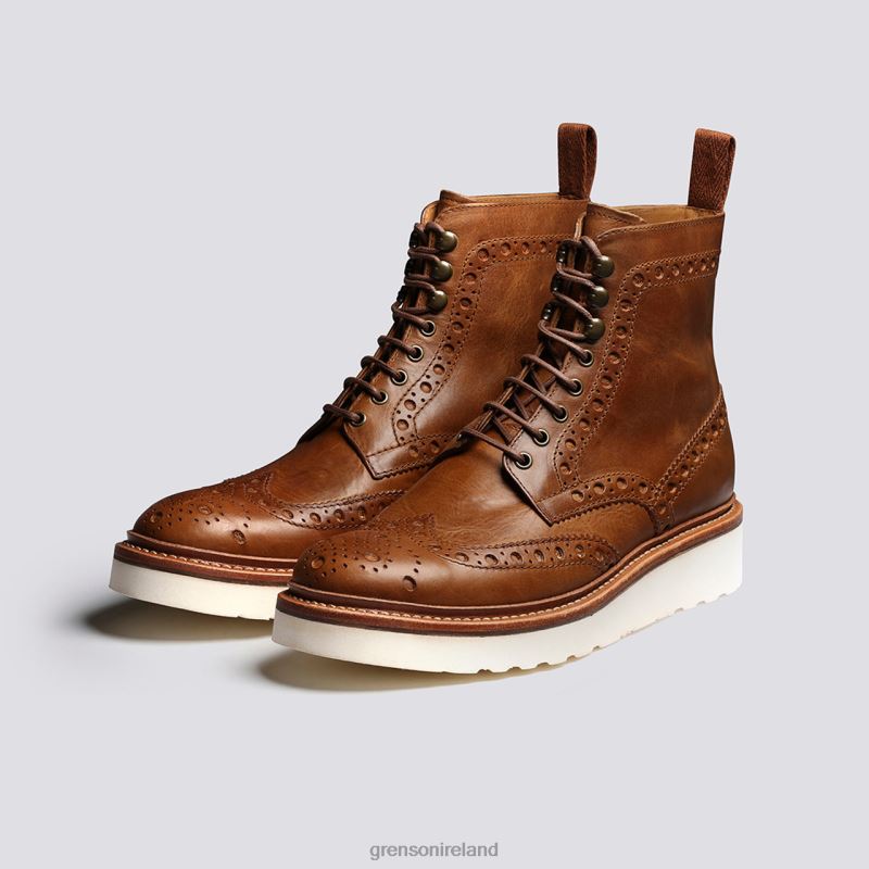 FRED Men Grenson TLJJ831 Natural Boots