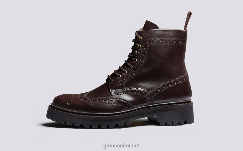 FRED Men Grenson TLJJ832 Brown Boots