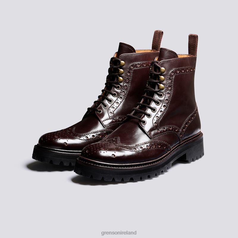 FRED Men Grenson TLJJ832 Brown Boots