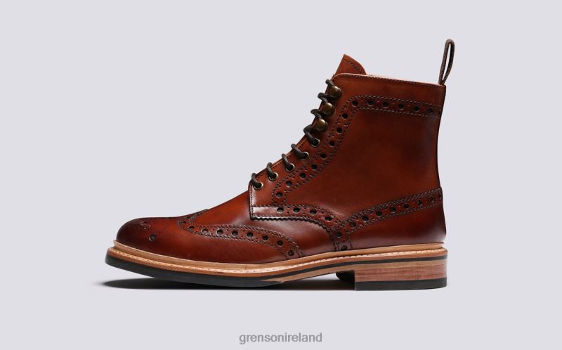 FRED Men Grenson TLJJ833 Tan Boots