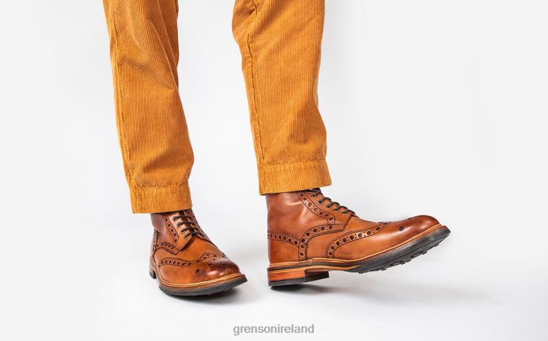 FRED Men Grenson TLJJ833 Tan Boots