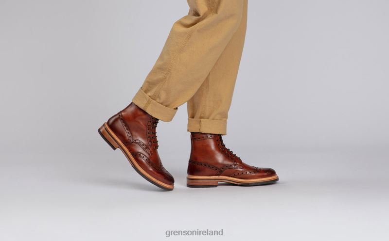 FRED Men Grenson TLJJ833 Tan Boots