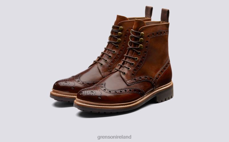 FRED Men Grenson TLJJ834 Tan Boots