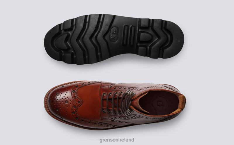 FRED Men Grenson TLJJ835 Tan Boots