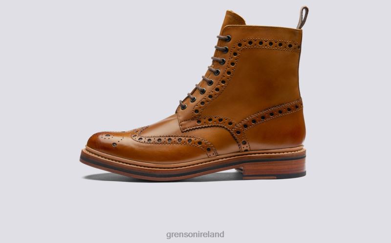 FRED Men Grenson TLJJ83 Tan Boots