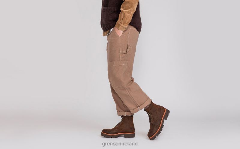 FRED Men Grenson TLJJ854 Brown Boots