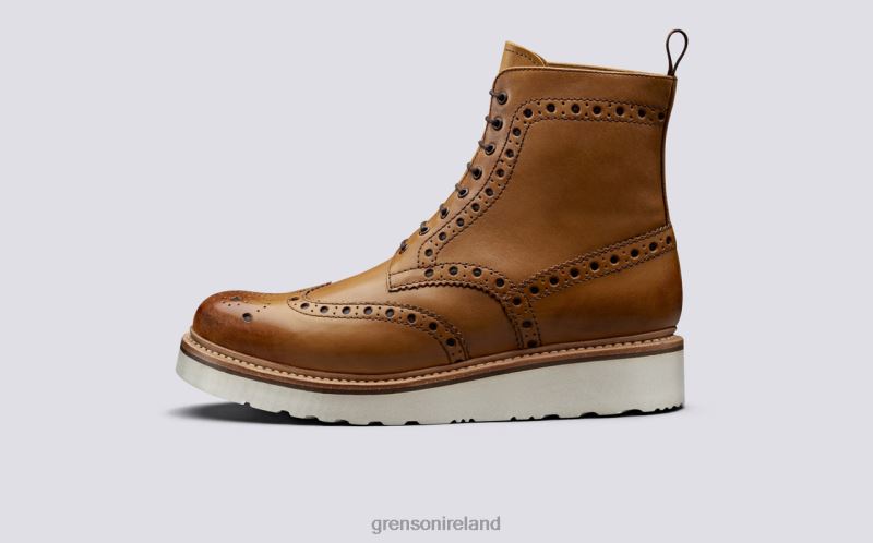 FRED Men Grenson TLJJ87 Tan Boots