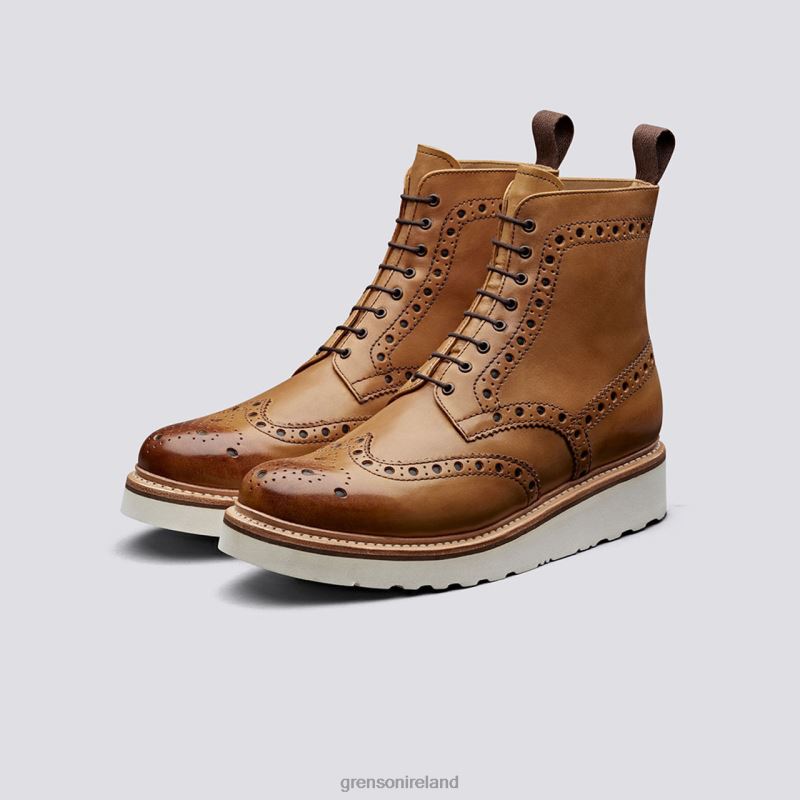 FRED Men Grenson TLJJ87 Tan Boots