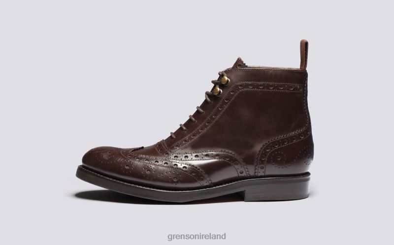 NELSON Men Grenson TLJJ857 Brown Boots
