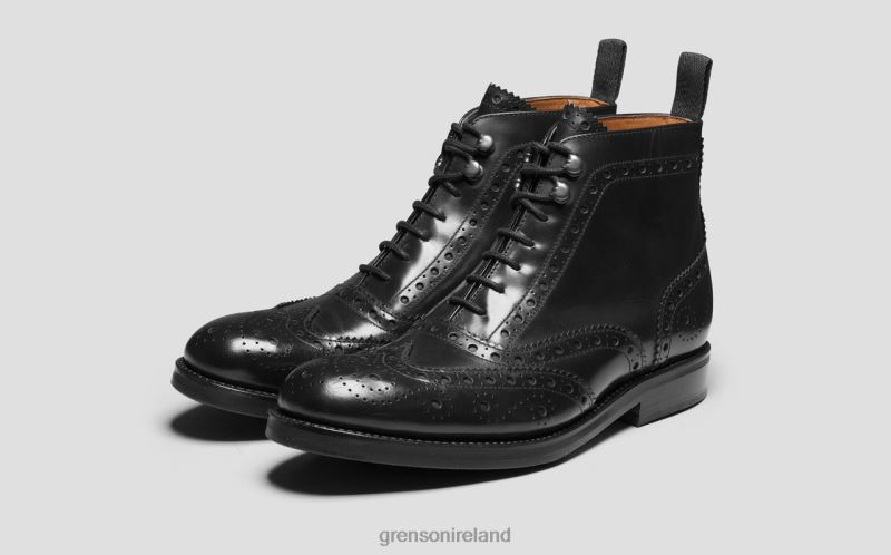 NELSON Men Grenson TLJJ858 Black Boots