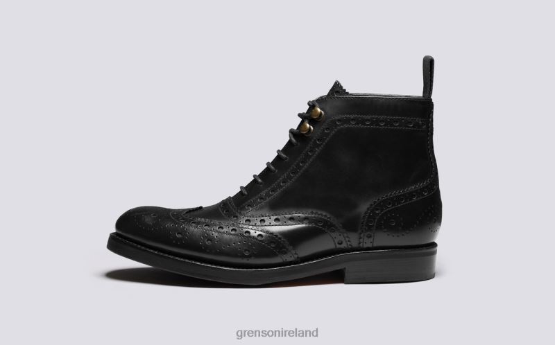 NELSON Men Grenson TLJJ858 Black Boots