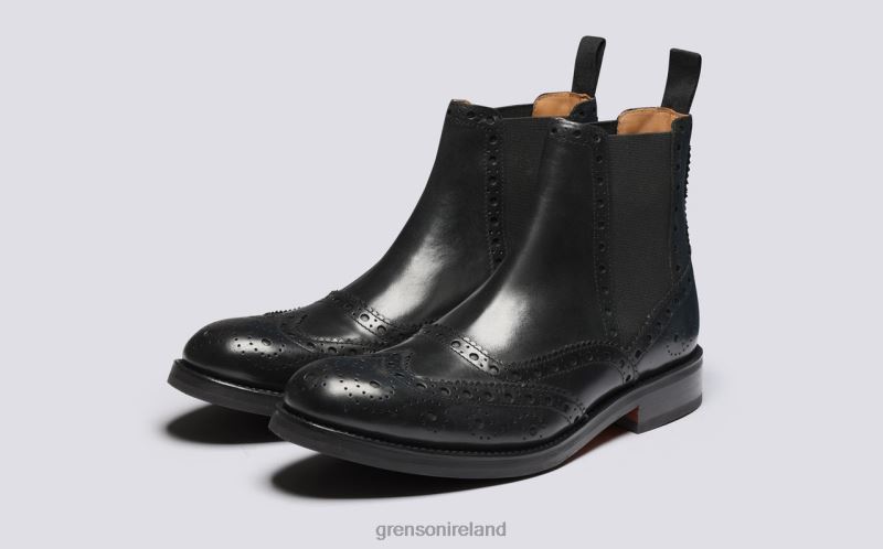 RALPH Men Grenson TLJJ856 Black Boots