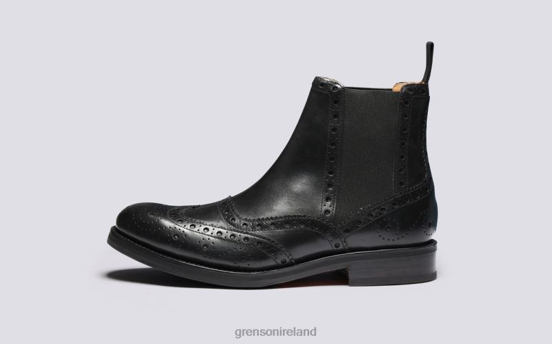 RALPH Men Grenson TLJJ856 Black Boots