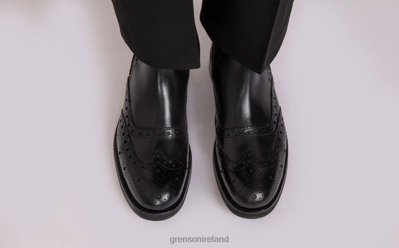 RALPH Men Grenson TLJJ856 Black Boots