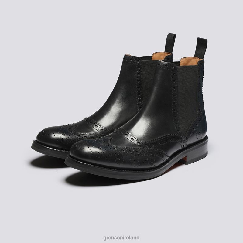 RALPH Men Grenson TLJJ856 Black Boots