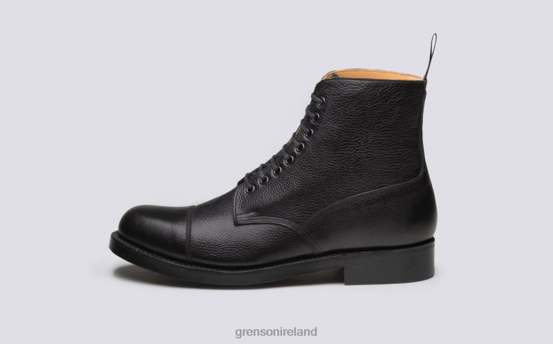 SHOE 3 Men Grenson TLJJ839 Black Boots