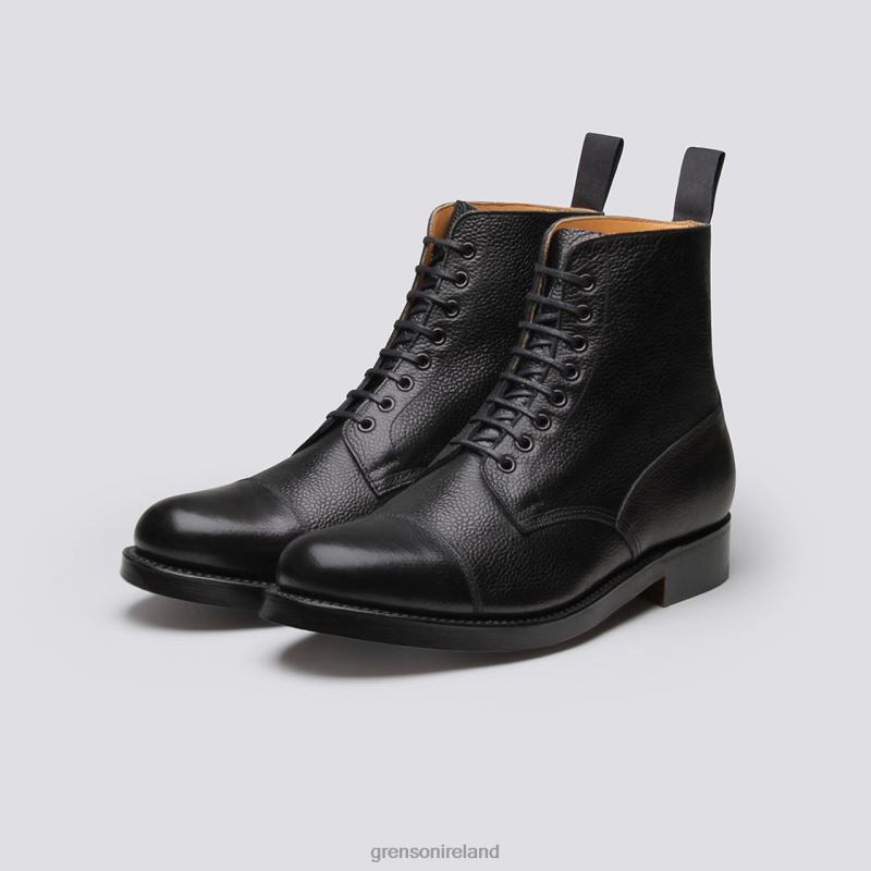 SHOE 3 Men Grenson TLJJ839 Black Boots