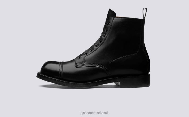 SHOE 9 Men Grenson TLJJ841 Black Boots