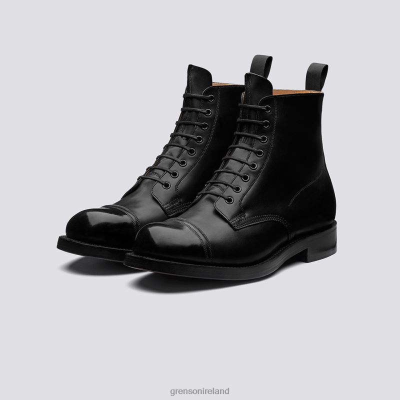 SHOE 9 Men Grenson TLJJ841 Black Boots