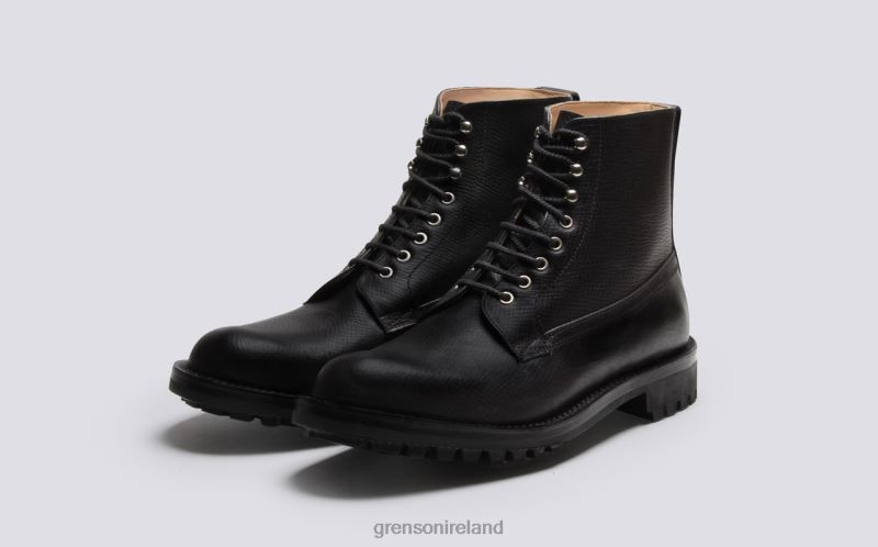VINCENT Men Grenson TLJJ845 Black Boots