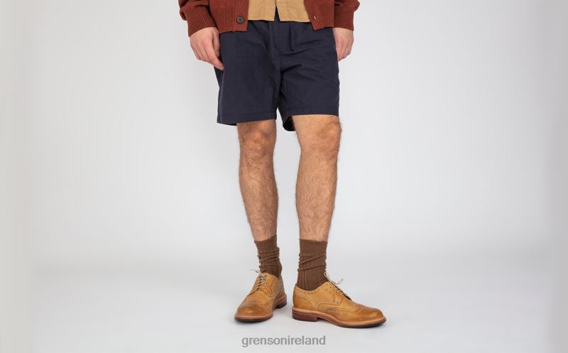 ARCHIE Men Grenson TLJJ8110 Ginger Burnished Brogues Shoes