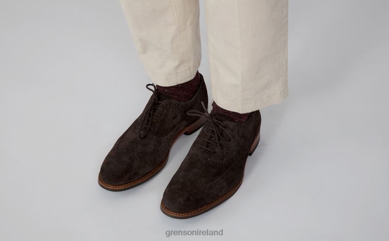 DYLAN Men Grenson TLJJ8121 Peat Brogues Shoes