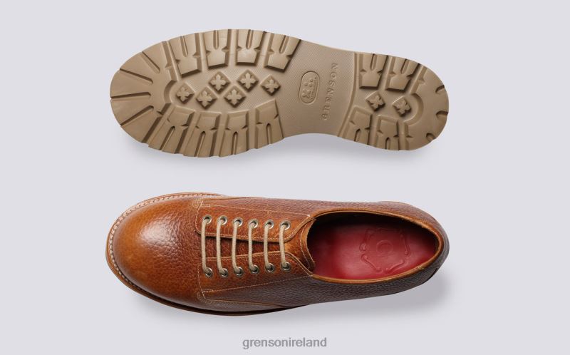 CALLAN Men Grenson TLJJ8149 Tan Derby Shoes