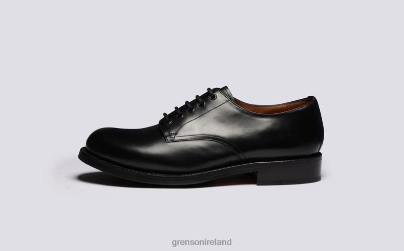 DARRYL Men Grenson TLJJ8158 Black Derby Shoes
