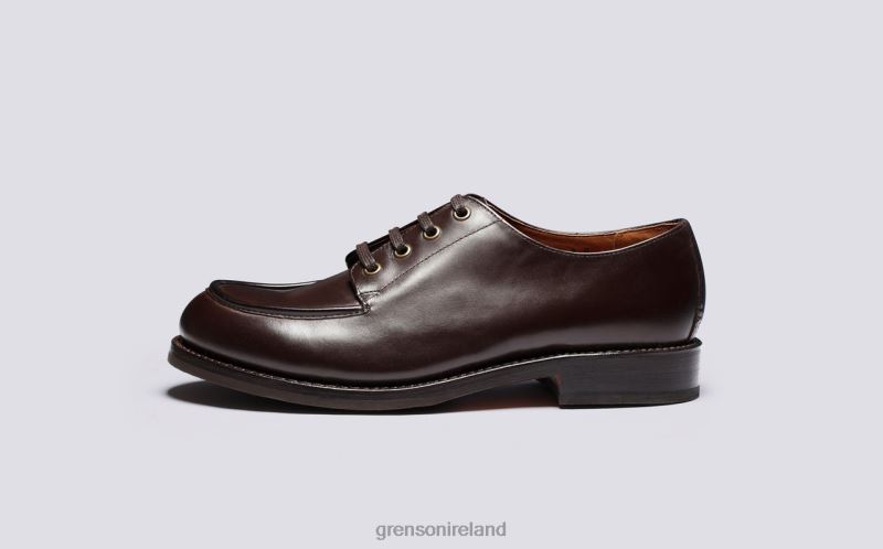 ERIC Men Grenson TLJJ8161 Brown Derby Shoes