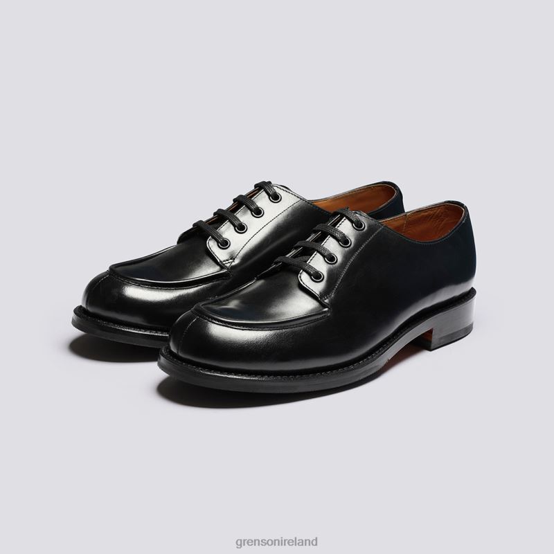 ERIC Men Grenson TLJJ8162 Black Derby Shoes