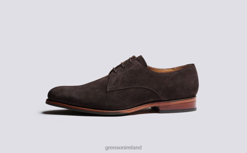 GARDNER Men Grenson TLJJ8154 Peat Derby Shoes