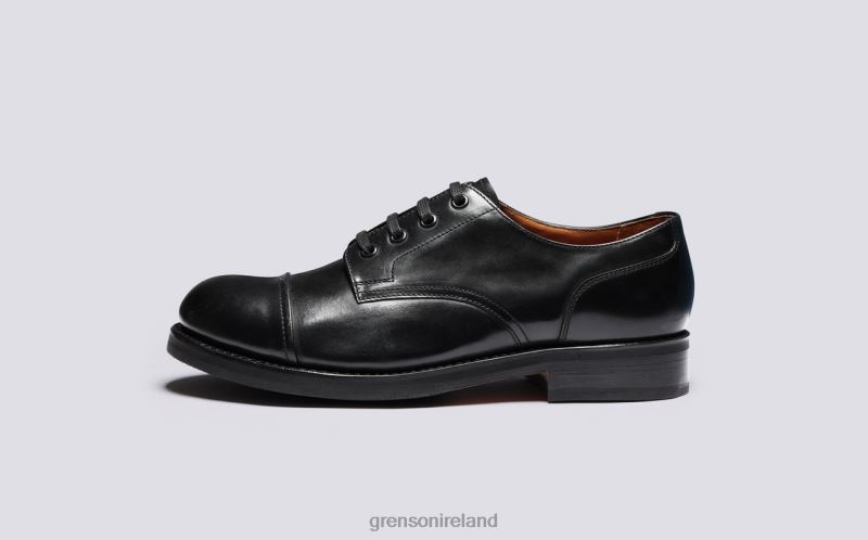 KEITH Men Grenson TLJJ8163 Black Derby Shoes