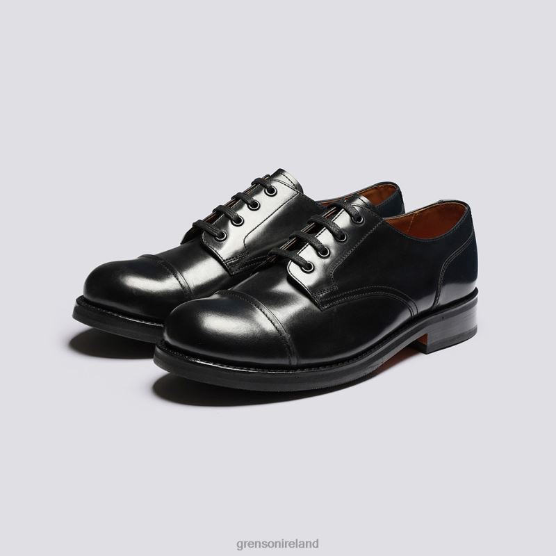 KEITH Men Grenson TLJJ8163 Black Derby Shoes