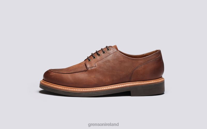 MAC Men Grenson TLJJ8164 Coffee Derby Shoes