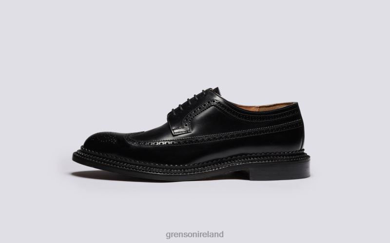 ALDWYCH Men Grenson TLJJ866 Black Formal Shoes