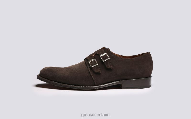 ATTICUS Men Grenson TLJJ8101 Dark Brown Formal Shoes