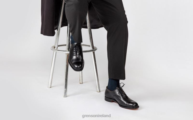 CAMBRIDGE Men Grenson TLJJ872 Black Formal Shoes