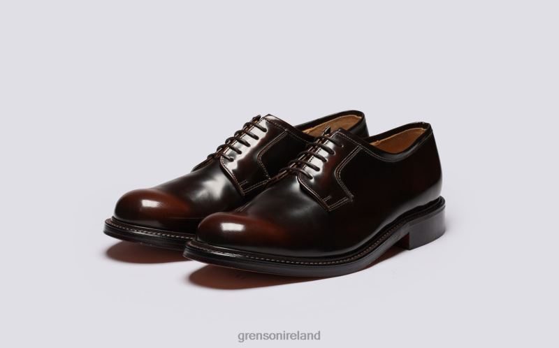 CAMDEN Men Grenson TLJJ874 Dark Brown Formal Shoes
