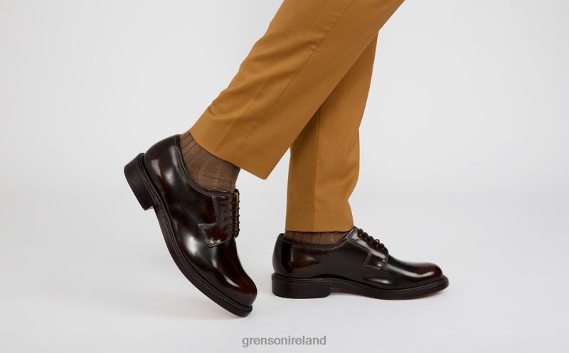 CAMDEN Men Grenson TLJJ874 Dark Brown Formal Shoes