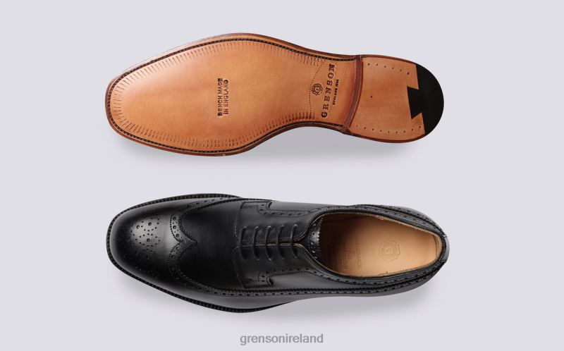 CANTERBURY Men Grenson TLJJ876 Black Formal Shoes