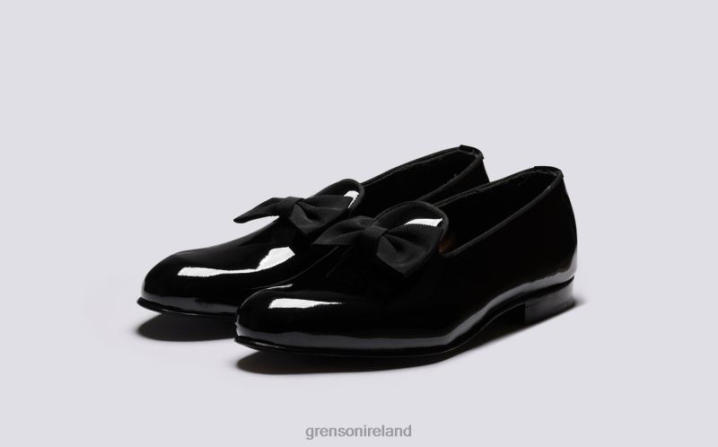 DRESS SLIPPER Men Grenson TLJJ864 Black Formal Shoes