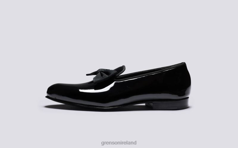 DRESS SLIPPER Men Grenson TLJJ864 Black Formal Shoes