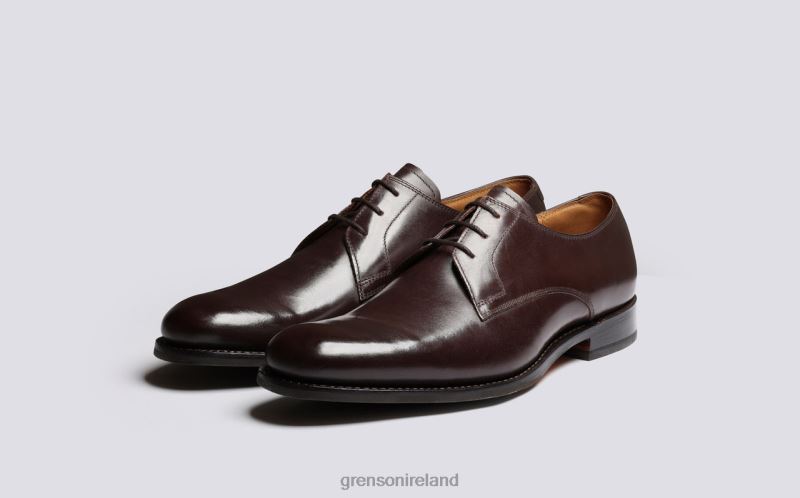 GARDNER Men Grenson TLJJ882 Brown Formal Shoes