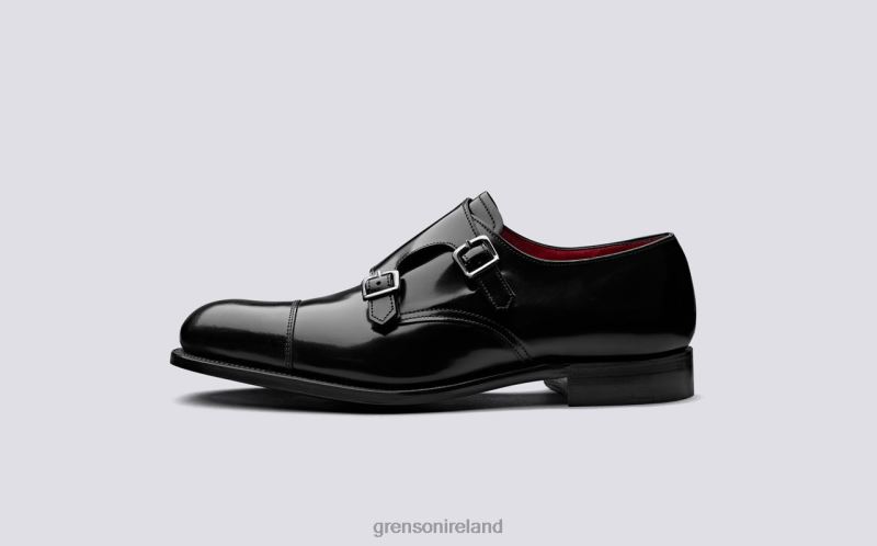 HANBURY Men Grenson TLJJ8106 Black/Jade Formal Shoes