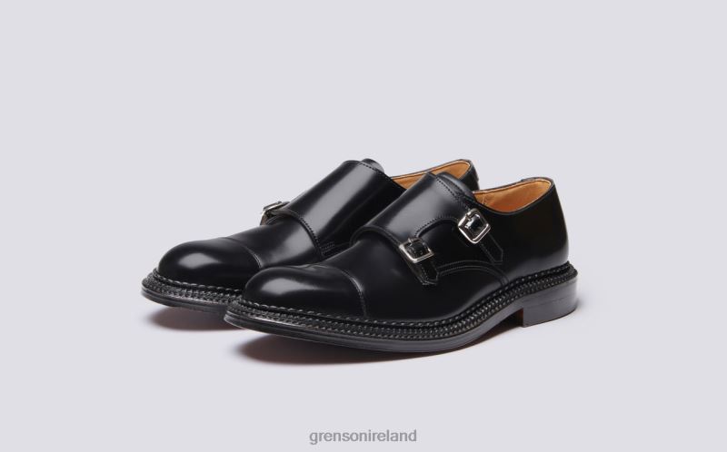 HANBURY Men Grenson TLJJ885 Black Formal Shoes