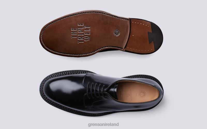 ROSEBERY Men Grenson TLJJ892 Black Formal Shoes