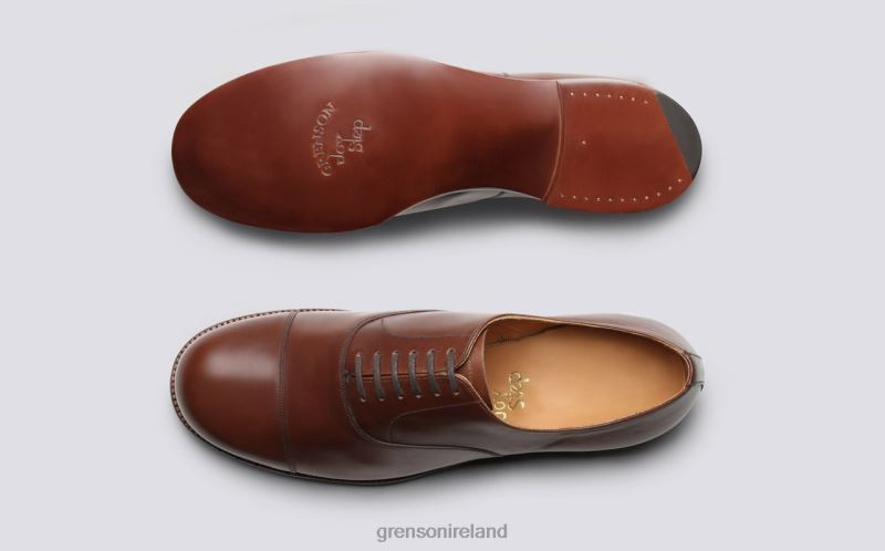 SHOE 2 Men Grenson TLJJ893 Brown Formal Shoes