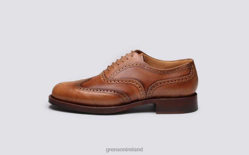 SHOE 4 Men Grenson TLJJ895 Tan Formal Shoes