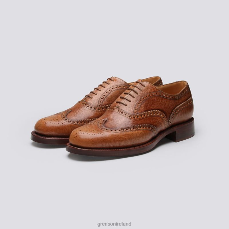 SHOE 4 Men Grenson TLJJ895 Tan Formal Shoes