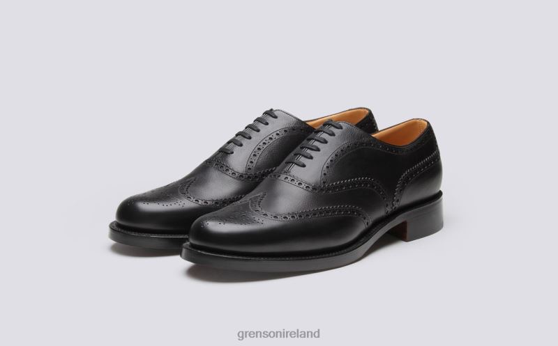 SHOE 4 Men Grenson TLJJ896 Black Formal Shoes